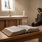 Atonement definition: meaning in Christianity and beyond Quiet worship space representing reflection, reconciliation, and religious atonement