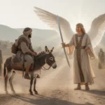 Balaam in the Bible: His story and meaning Balaam’s donkey stops before the angel on the road