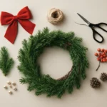 christmas wreath making kit