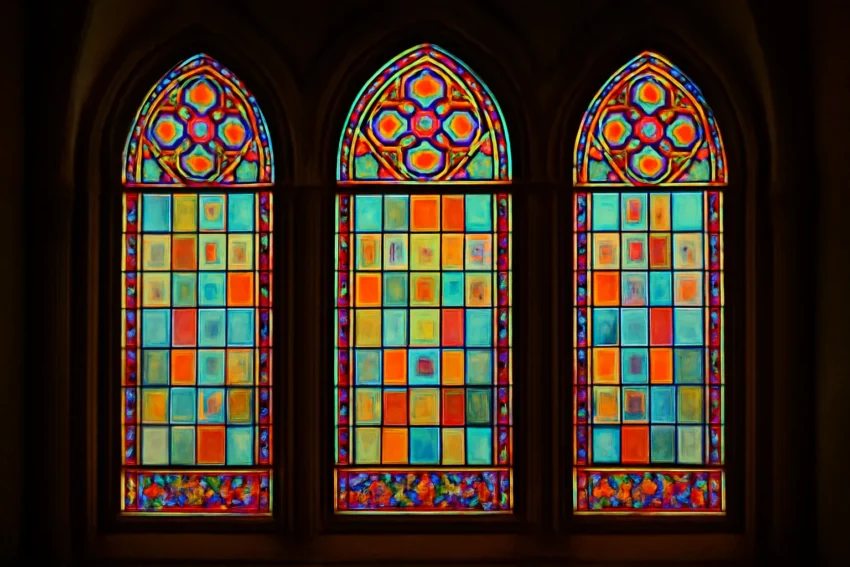 church stained glass windows