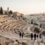 City of David Jerusalem: history, archaeology and visiting Ancient City of David ridge beside Jerusalem’s Kidron Valley