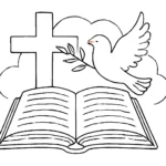 coloring pages for christians