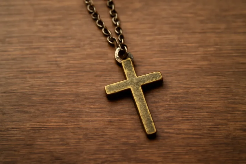 cross necklace vintage