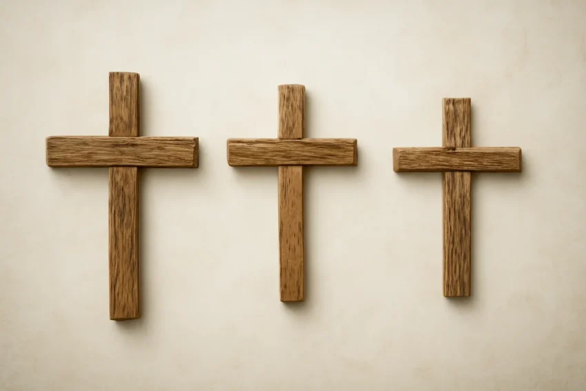 crosses for palm sunday