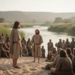 John the Baptist: His life, message, and lasting significance John the Baptist preaching beside the Jordan River to gathered crowds