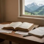 Karl Barth: theology, ideas, and lasting influence Open theological books and notes in a warmly lit study