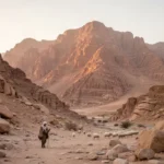 Mount Horeb: Location, meaning, and biblical history Rugged Sinai mountain landscape associated with Moses and Mount Horeb