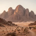 Mount Sinai mountain: location, history, and meaning Jebel Musa mountain landscape in Egypt at sunrise