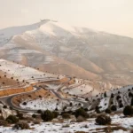 Mt. Hermon: geography, history, Bible, and travel Snow-covered Mt. Hermon rising above the Golan Heights landscape