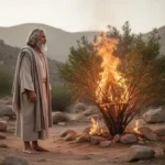 Theophany: meaning, examples, and biblical significance Moses encounters God through the burning bush in the wilderness