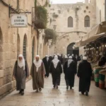 Via Dolorosa: route, stations, history, and visiting tips Pilgrims walking along a stone lane on Jerusalem’s Via Dolorosa