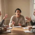What does scoffer mean? Definition, signs, and wise responses Community meeting showing respectful discussion challenged by dismissive behavior